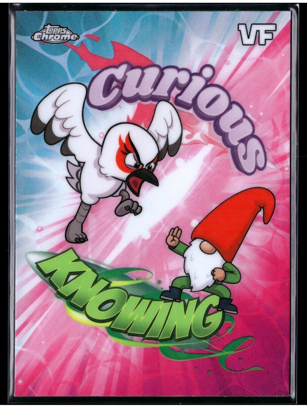 Topps Chrome Vee Friends Curious Knowing Balance Battles